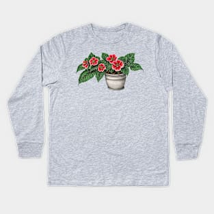 Begonia Kids Long Sleeve T-Shirt